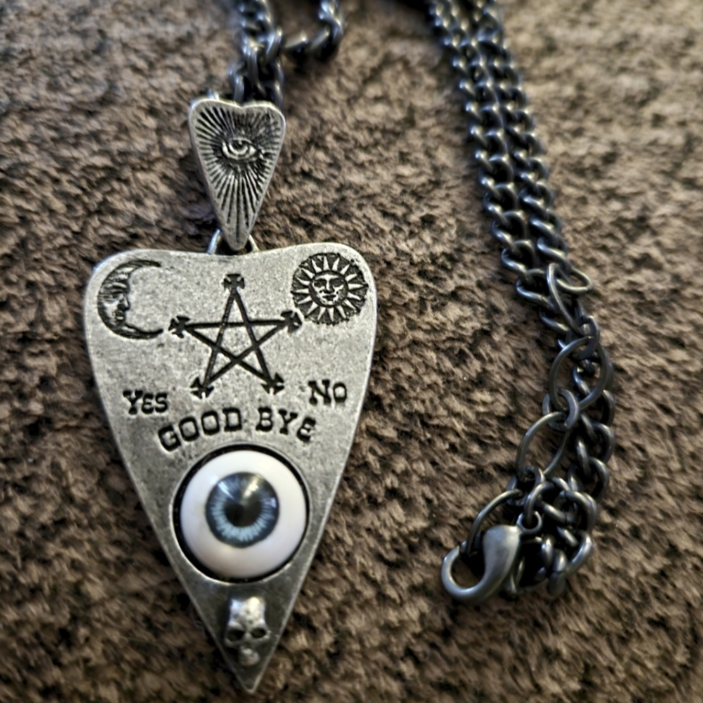 Ouija board necklace